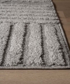 Scandinavisch vloerkleed - Arc Bend lichtgrijs - close up, thumbnail Scandinavisch vloerkleed - Arc Bend lichtgrijs - close up, thumbnail