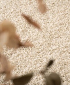 Hoogpolig vloerkleed shaggy Trend effen - ivoor - close up, thumbnail Hoogpolig vloerkleed shaggy Trend effen - ivoor - close up, thumbnail
