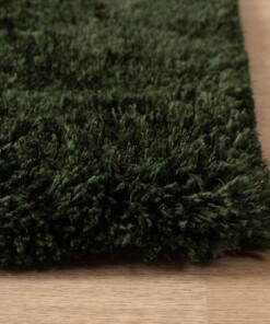 Shaggy vloerkleed - Meadow jade - close up, thumbnail