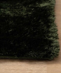 Shaggy vloerkleed - Spark jade - close up, thumbnail