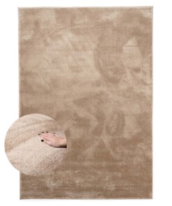 Velours vloerkleed - Flair beige - overzicht