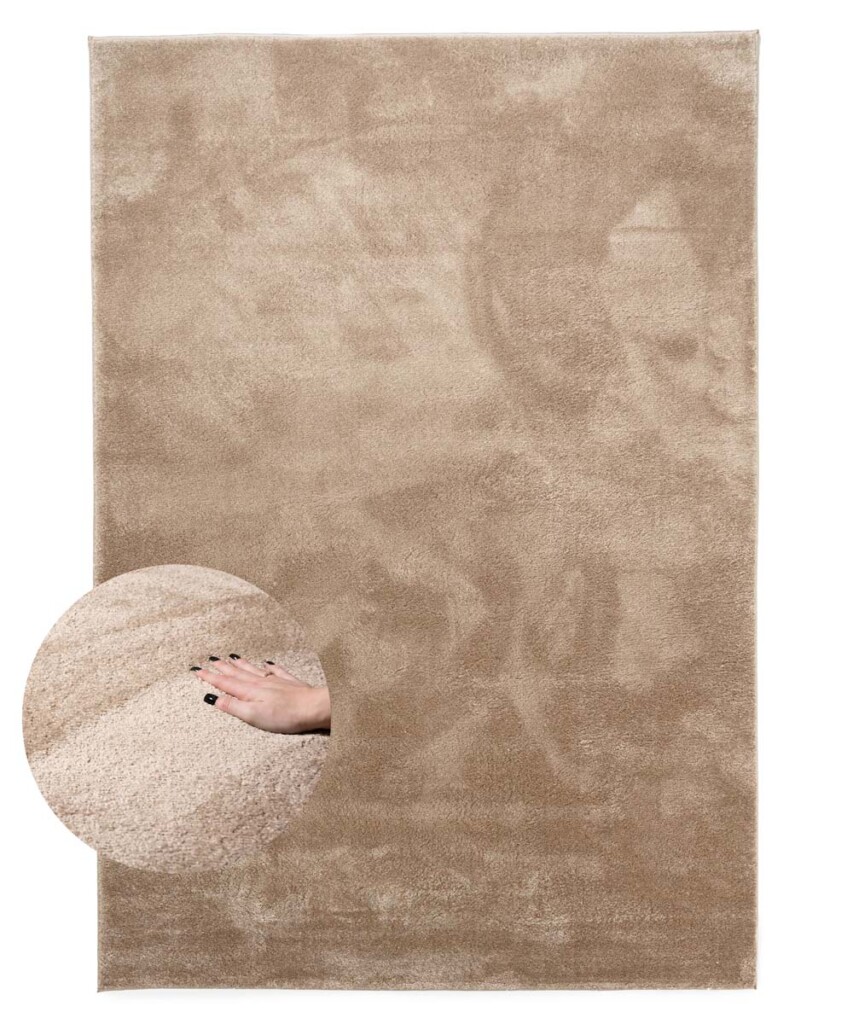 Fleece gebreid Minkee Winky hart, 50 x 155 cm (blauw