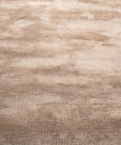 Viscose vloerkleed vierkant - Pearl beige - close up