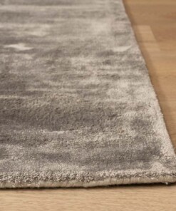 Viscose vloerkleed vierkant - Pearl zilver - close up, thumbnail Viscose vloerkleed vierkant - Pearl zilver - close up, thumbnail