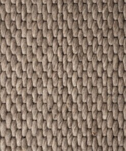 Wollen vloerkleed - Vridning zandkleur - close up, thumbnail Wollen vloerkleed - Vridning zandkleur - close up, thumbnail