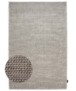 Wollen vloerkleed - Løkke lichtgrijs - overzicht, thumbnail