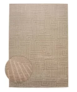 Scandinavisch vloerkleed - Contour Gem beige - overzicht