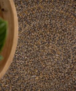 Rond vloerkleed katoen - Joy multi