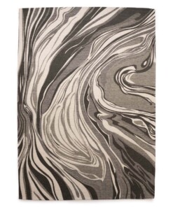 Marmer vloerkleed - Weave Marble grijs/zwart - overzicht