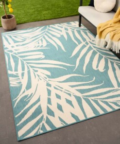 Buitenkleed Palm - Flip Coco turquoise