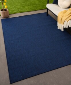 Buitenkleed effen - Flip donkerblauw