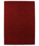 Hoogpolig vloerkleed shaggy Trend effen - rood - overzicht, thumbnail