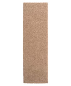 Hoogpolige loper shaggy Trend effen - beige - overzicht, thumbnail Hoogpolige loper shaggy Trend effen - beige - overzicht, thumbnail
