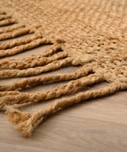 Jute loper Chunky - Boho & me - naturel - close up, thumbnail
