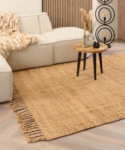 Jute vloerkleed Chunky - Boho&me - naturel - sfeer