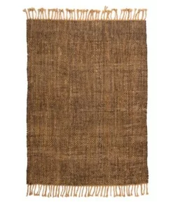 Jute vloerkleed Chunky - Boho&me - bruin/naturel - overzicht