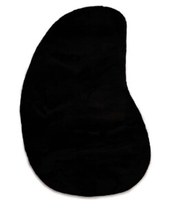 Fluffy vloerkleed organisch - Comfy Plus zwart - overzicht