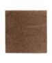 Vierkant hoogpolig vloerkleed shaggy Trend effen - mokka - overzicht, thumbnail