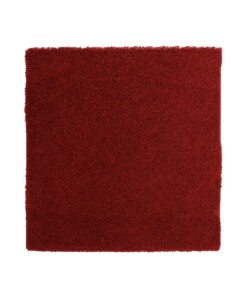 Vierkant hoogpolig vloerkleed shaggy Trend effen - rood - overzicht