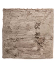 Fluffy vloerkleed vierkant - Comfy Deluxe taupe - overzicht, thumbnail Fluffy vloerkleed vierkant - Comfy Deluxe taupe - overzicht, thumbnail