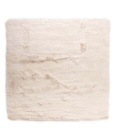 Fluffy vloerkleed vierkant - Comfy Deluxe crème - overzicht, thumbnail