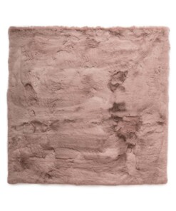 Fluffy vloerkleed vierkant - Comfy Deluxe roze - overzicht