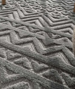 Binnen & buitenkleed - Elio grijs - close up, thumbnail Binnen & buitenkleed - Elio grijs - close up, thumbnail