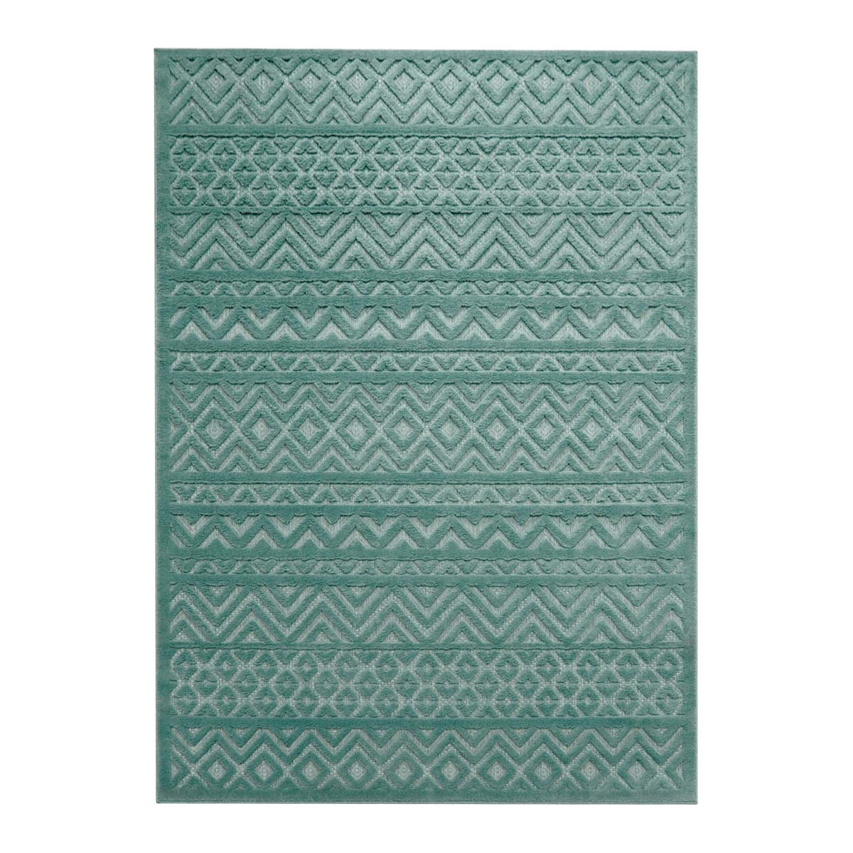 Binnen & buitenkleed - Elio turquoise - overzicht Binnen & buitenkleed - Elio turquoise - overzicht