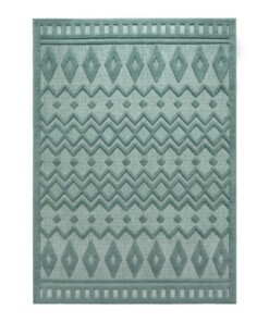 Binnen & buitenkleed - Nore turquoise - overzicht, thumbnail
