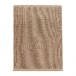 Jute buitenkleed - Waves beige/zwart - overzicht schuin, thumbnail