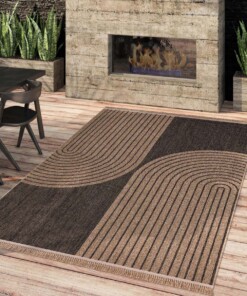 Jute buitenkleed - Tides beige - sfeer