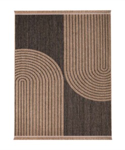 Jute buitenkleed - Tides beige - overzicht schuin