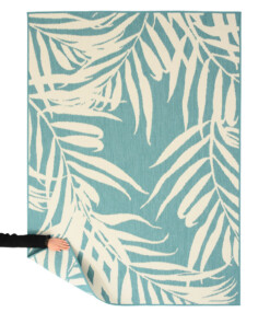 Buitenkleed Palm - Flip Coco turquoise - overzicht