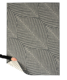 Buitenkleed bladeren - Flip Leaf grijs - overzicht, thumbnail Buitenkleed bladeren - Flip Leaf grijs - overzicht, thumbnail