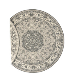 Rond Vintage buitenkleed - Flip Agnes grijs - overzicht, thumbnail Rond Vintage buitenkleed - Flip Agnes grijs - overzicht, thumbnail