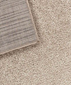 Modern vloerkleed - City Chic lijstmotief bruin - close up, thumbnail Modern vloerkleed - City Chic lijstmotief bruin - close up, thumbnail