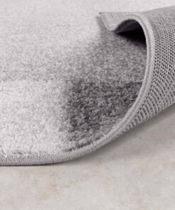 Modern vloerkleed - City Chic lijstmotief grijs - close up, thumbnail