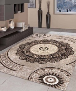 Modern vloerkleed - City Chic Oriental bruin - sfeer