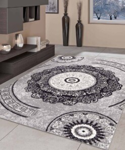 Modern vloerkleed - City Chic Oriental grijs - sfeer