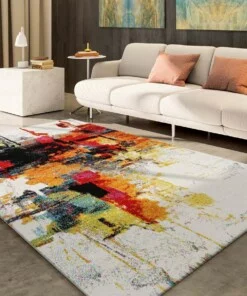 Modern vloerkleed - Sanah multi - sfeer