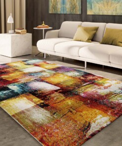 Modern vloerkleed - Shae multi - sfeer