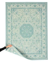 Vintage buitenkleed - Flip Agnes turquoise - overzicht, thumbnail Vintage buitenkleed - Flip Agnes turquoise - overzicht, thumbnail