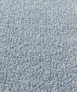 Laagpolig vloerkleed - Bliss lichtblauw - close up, thumbnail