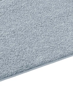 Laagpolig vloerkleed - Bliss lichtblauw - close up, thumbnail