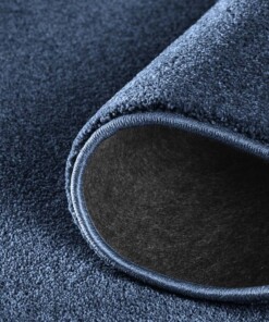 Laagpolig vloerkleed - Bliss donkerblauw - close up, thumbnail Laagpolig vloerkleed - Bliss donkerblauw - close up, thumbnail
