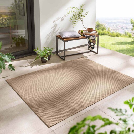 Balkonkleed Elara - beige - sfeer