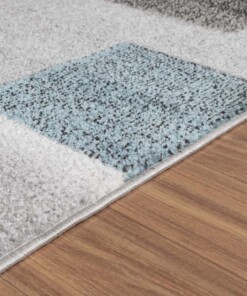 Modern vloerkleed - Cleo grijs/blauw - close up, thumbnail Modern vloerkleed - Cleo grijs/blauw - close up, thumbnail