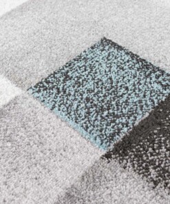 Modern vloerkleed - Cleo grijs/blauw - close up, thumbnail Modern vloerkleed - Cleo grijs/blauw - close up, thumbnail