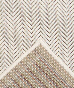 Buitenkleed - Evia crème - close up, thumbnail