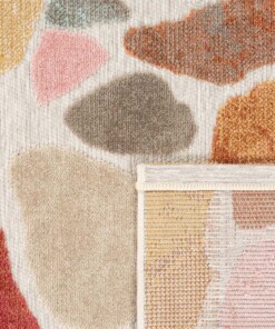 Buitenkleed - Pebbles multi - close up, thumbnail